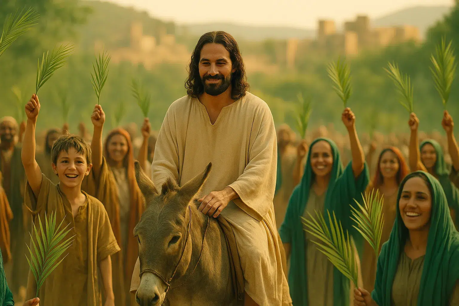 Hosanna- హోసన్నా Palm Sunday Jesus Entry Jerusalem