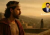 King David Forgetting His Duty - A Thoughtful Moment on Jerusalem’s Rooftop